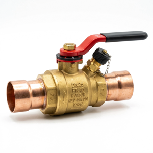1/2″ ODF Full Port Brass Ball Valve with Access